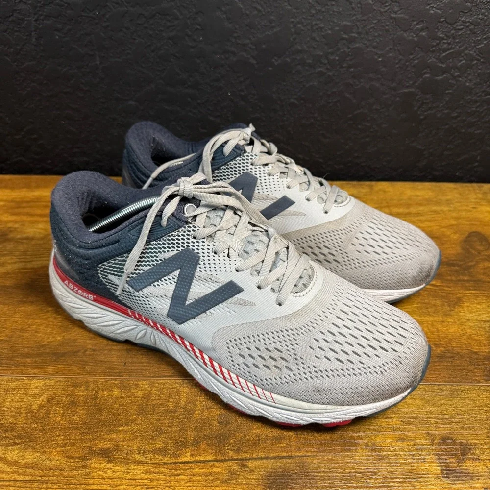 New Balance 940v4 M940CG4 Grey Navy Synthetic Mesh Running Shoes Mens Size 11